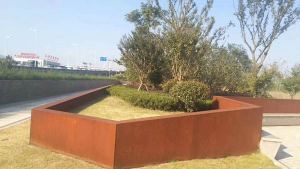 宁阳耐候钢挡土墙